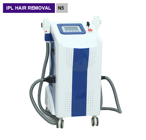 Elight IPL Permanent Hair Removal 2 Handle RF Skin Rejuvenation Beauty Machine N5B