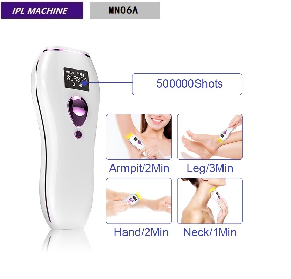 Dropshipping At Home Use 990000 Flash Perfassional Permanent IPL Epliator MN06A