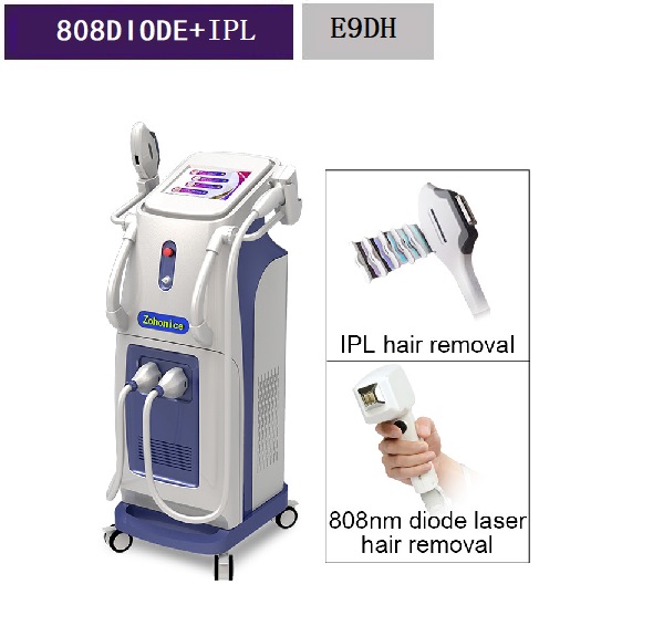 Multifunction IPL 808nm Diode Laser Hair Removal Machine E9DH