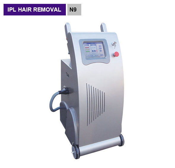 Double SHR handle fast painless hair removal system freckle removal skin tightening ipl  Laser cosmetic machine N9