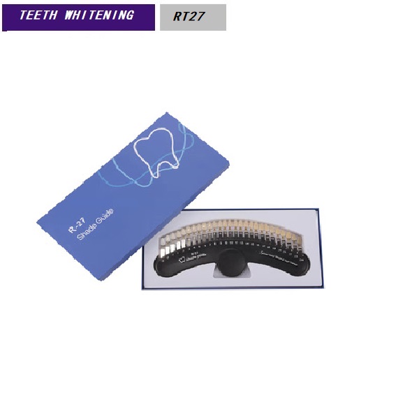 RT27 3d Teeth Whitening Bleaching Shade Guide 27 Color CE Certification