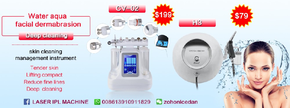 Christmas Promotion!!Water aqua facial dermabrasion skin cleaning beauty machine.
