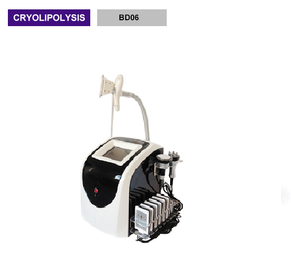 sonic Rf Cavitation Cryolipolysis Slimming Machine With 3 Handles  BD06