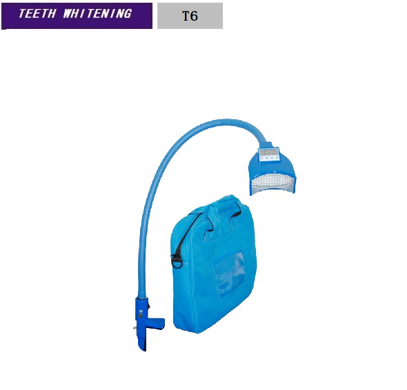 Blue Cool Light Teeth Whitening Machine For Yellow / Black / Brown / Coffee Teeth Removal T6