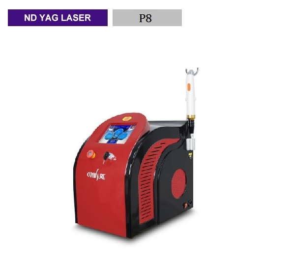 Red desktop picosecond laser 755NM small picosecond freckle removing tattoo instrument 1064nm 532nm wavelength laser