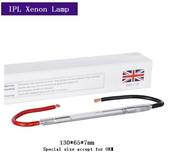 UK First Light F981 IPL Xenon Lamp 7*65*130mm With Lead Wire