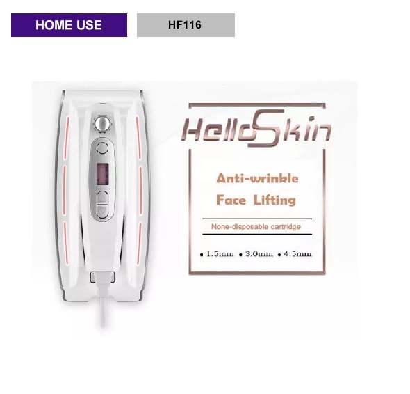 Mini hifu high intensity focused ultrasound facial lifting anti wrinkle machine - HF116