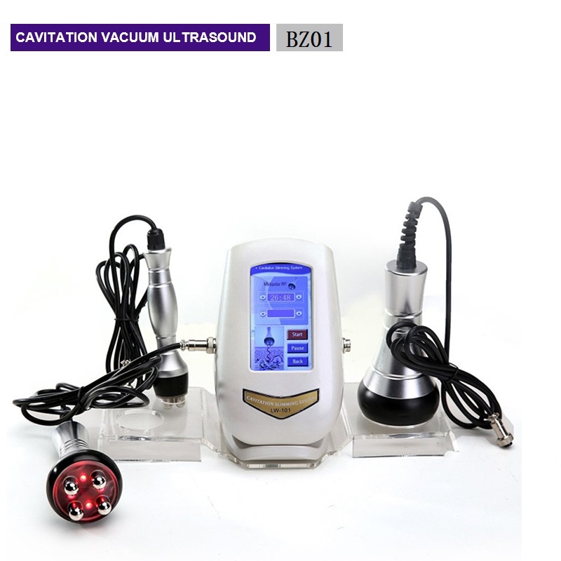 Portable 3 In 1 40K Vacuum Cavitation Body Weight Loss Machine BZ01