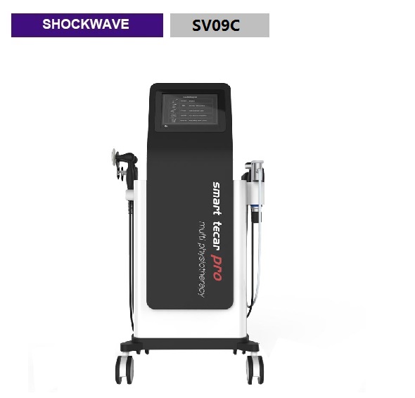 ESWT Shockwave Therpay Machine With RF Tecar Diathermy Machine for Sport injuiry SV09C